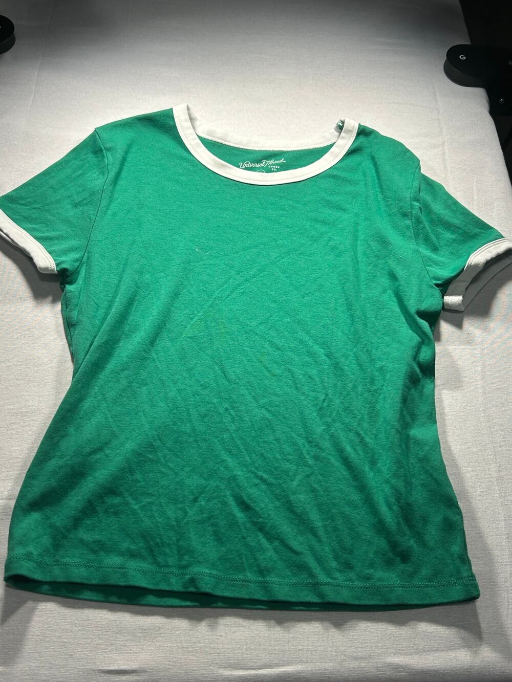 Universal Thread Green White Ringer T-Shirt Women’s Small